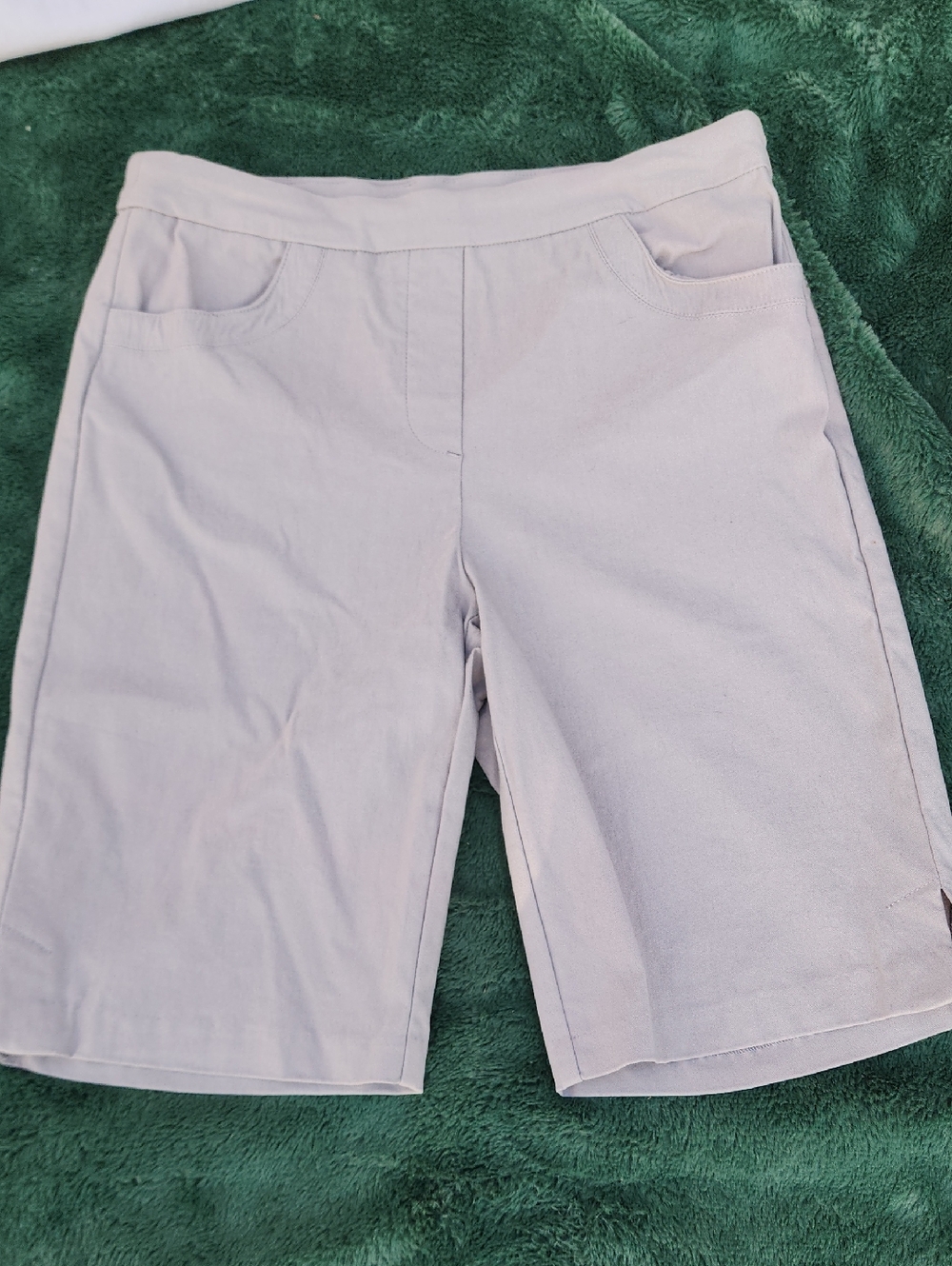 Tribal Women's Grey Bermuda Shorts